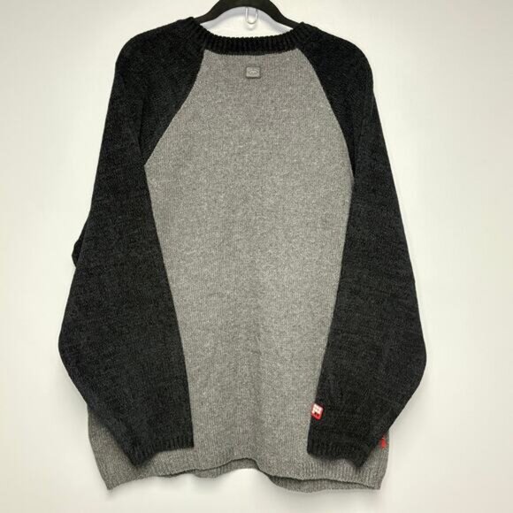 VTG Y2K Ecko Unltd Wool Blend Embroidered Urban Streetwear Mens Sweater Sz XXL - Picture 3 of 7